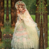 The Fireflies Floating Dream Bridal Lolita OP -Ready Made