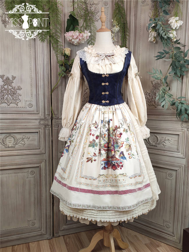 Miss Point ~The Song of Harvest Vintage Skirt -Pre-order