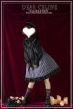 Dear Celine ~Halloween Playground Stripe Lolita OP -Pre-order