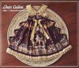 Dear Celine ~Enchanted Playground Lolita High Waist JSK -Pre-order