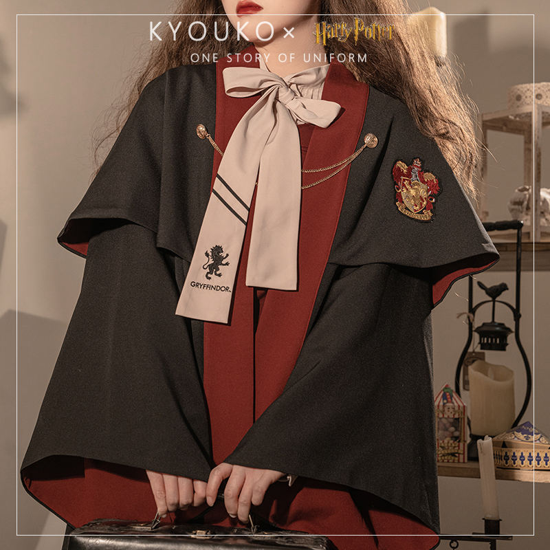 Kyouko & Harry Potter Co-signed JK Uniform Cape for Adult Harry Potter Cloak