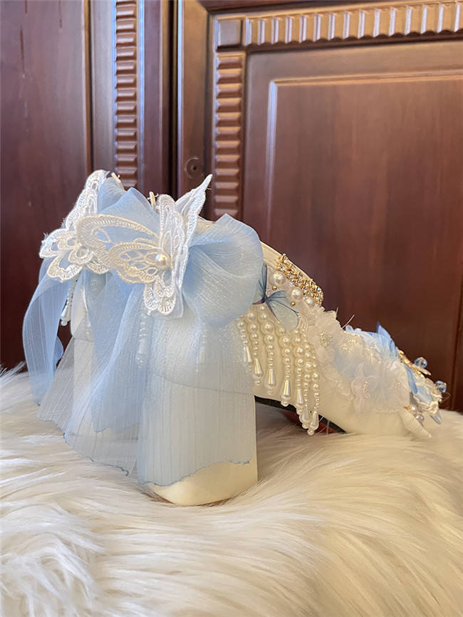 Hexagram Lolita Qi Lolita Wedding Shoes