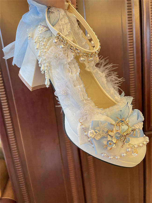 Hexagram Lolita Qi Lolita Wedding Shoes