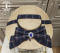 Dark Navy Gingham Hat