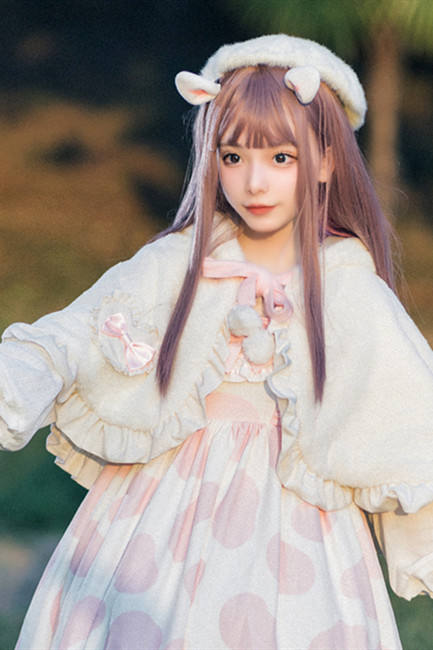 Small Tail Cloak Sweet Short Version Lolita Cape
