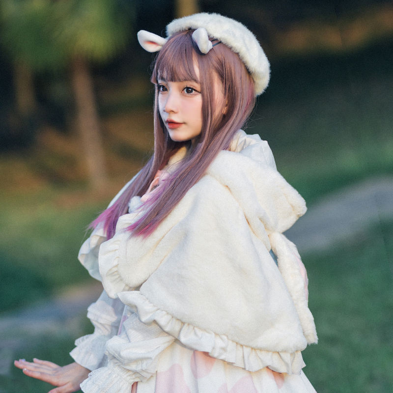 Small Tail Cloak Sweet Short Version Lolita Cape