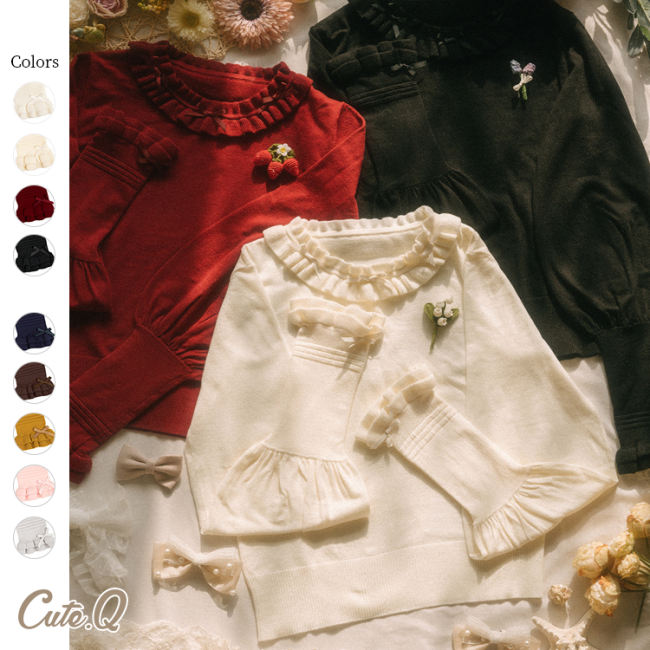 Sweet Warm Knitted Sweater - In Stock