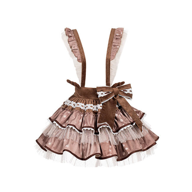 Withpuji ~Bambi Sweet Christmas Lolita Salopette