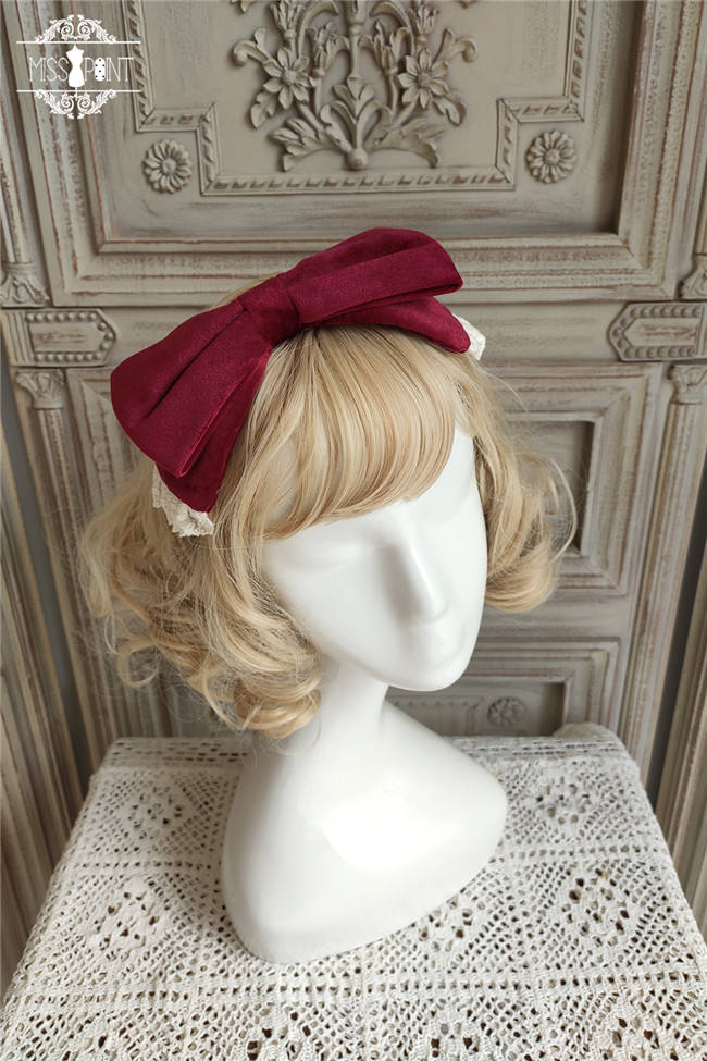 Miss Point ~Mrs Jennifer Elegant Velvet Accessaries