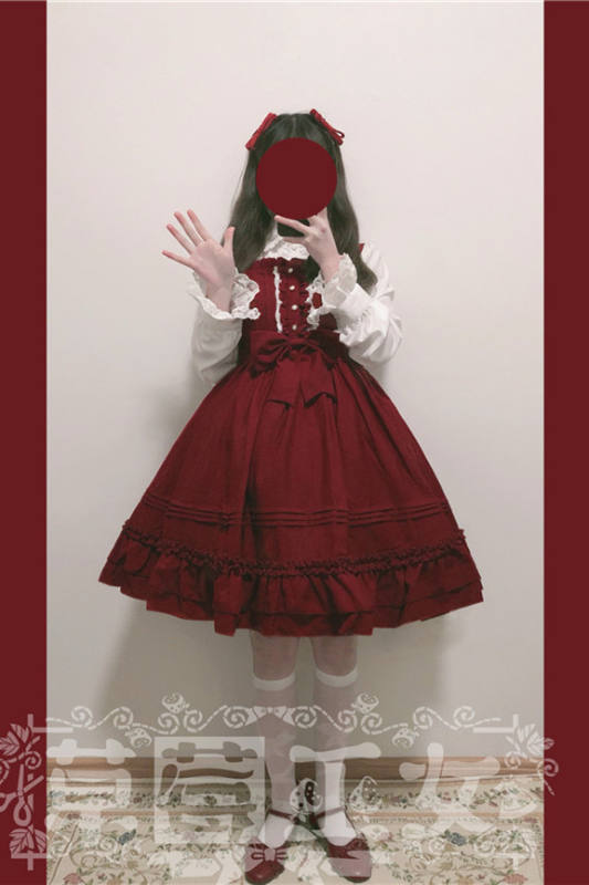 Strawberry Witch Classic Lolita Jumper Dress