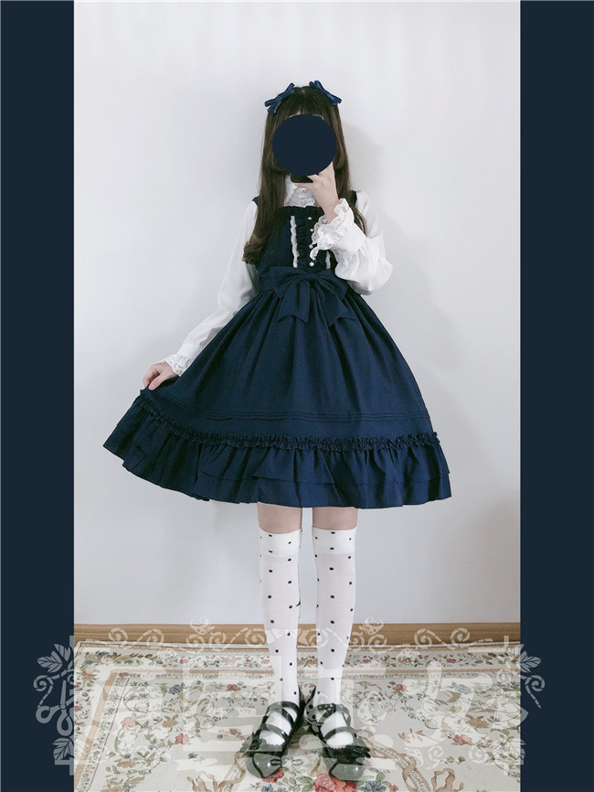 Strawberry Witch Classic Lolita Jumper Dress $43.99-Cotton