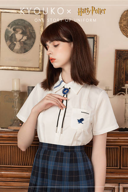 Kyouko & Harry Potter Co-signed JK Uniform Blouse Harry Potter Cosplay