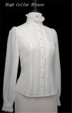 Crow~ Nightfall Long Sleeves Gothic Lolita Blouse/Accessoties/Cape - Pre-order