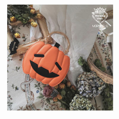 Morning Glory ~Halloween Pumpkin Lolita Bag - In Stock