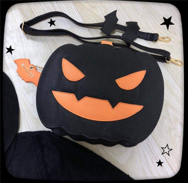 Morning Glory ~Halloween Pumpkin Lolita Bag - In Stock