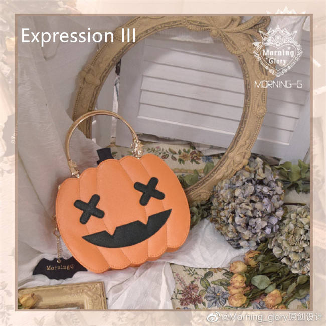 Morning Glory ~Halloween Pumpkin Lolita Bag - In Stock