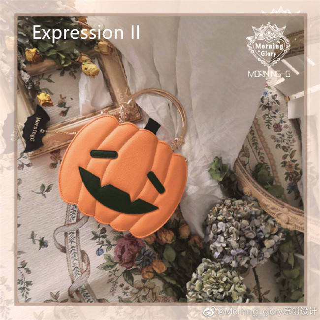 Morning Glory ~Halloween Pumpkin Lolita Bag - In Stock