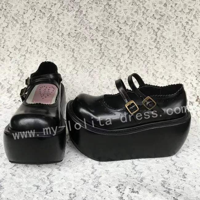 Double Straps Lolita Shoes