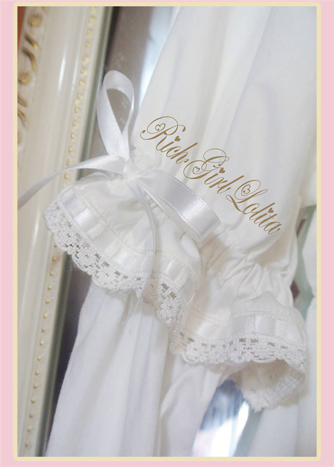 Cecelia Removable Sleeves Plus Size Vintage Doll Blouse
