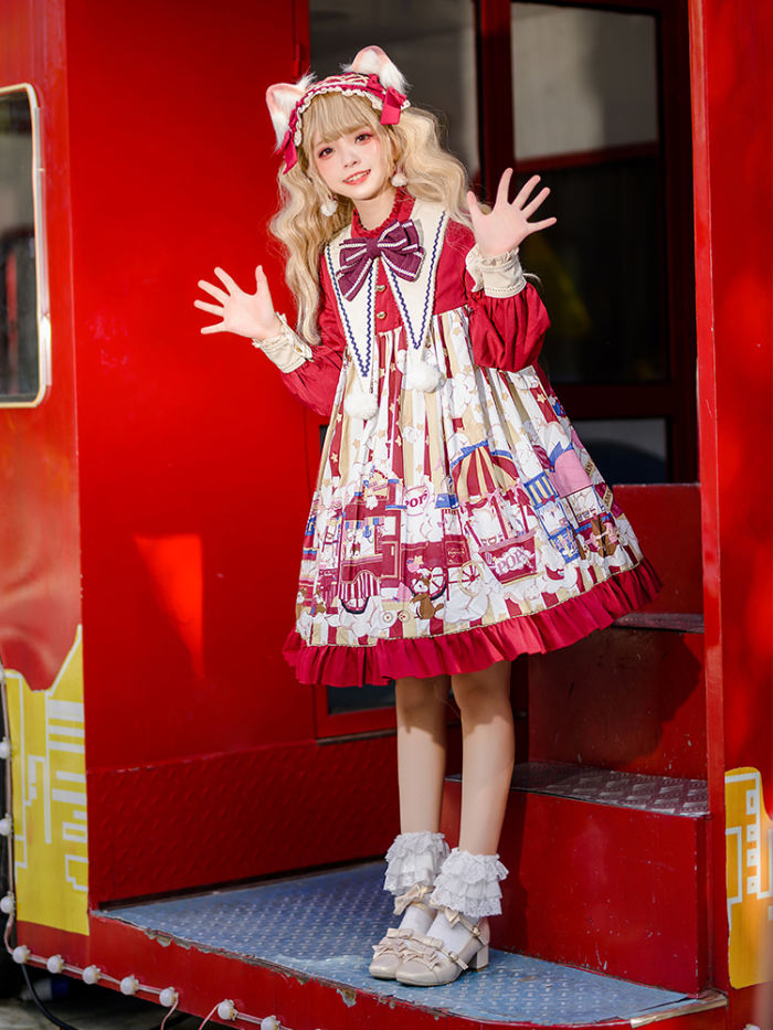 Mewroco ~Popcorn Sweet Lolita OP
