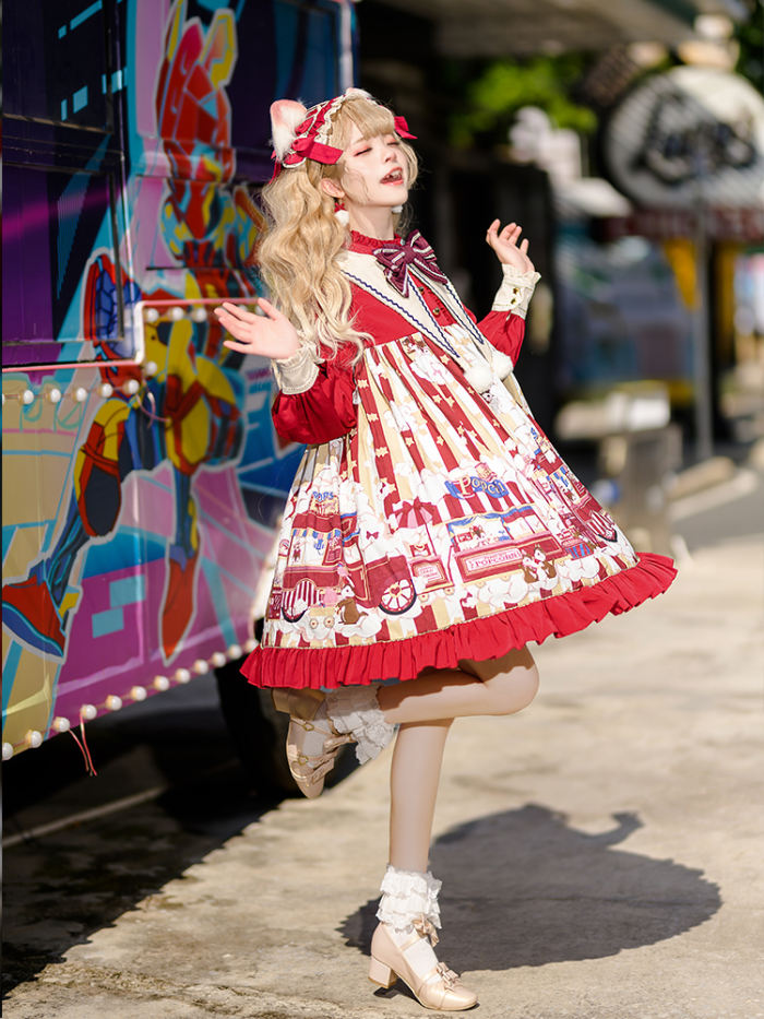 Mewroco ~Popcorn Sweet Lolita OP
