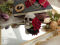 Red Rose Skull Clip