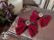 Red Velvet Hairclip(a pair)