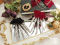 Red Rose Skeleton of Hand Clip
