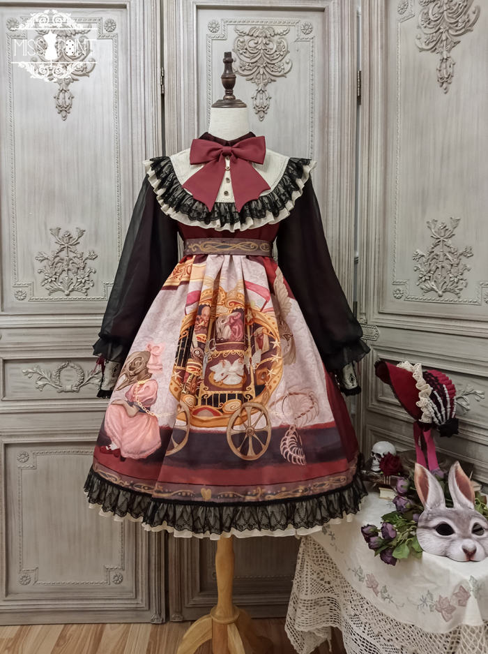 Miss Point ~Freak House Circus Lolita OP -Pre-order