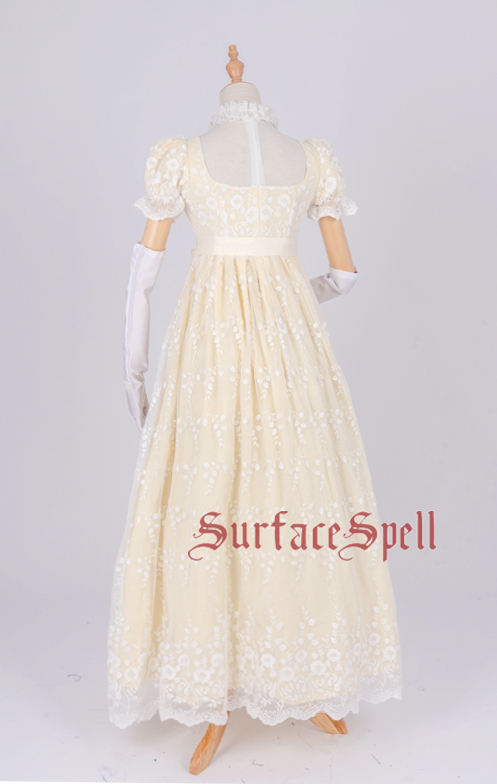 Josephine~ Gothic Chiffon Lolita High Waist Jumper Green XL - In Stock