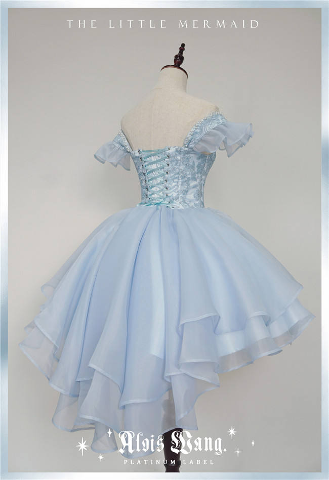 Alois Wang ~The Little Mermaid Heavy Pearl Lolita Dresses