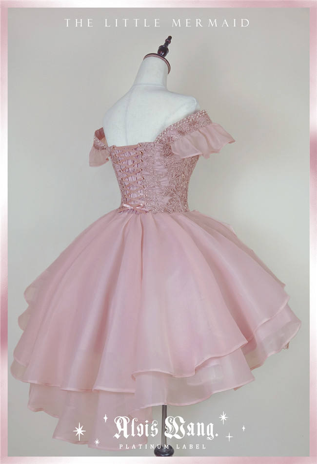 Alois Wang ~The Little Mermaid Heavy Pearl Lolita Dresses