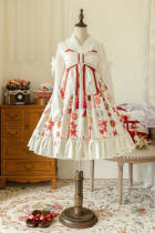Forest Wardrobe ~Goldfish Temari Kimono Style Lolita JSK