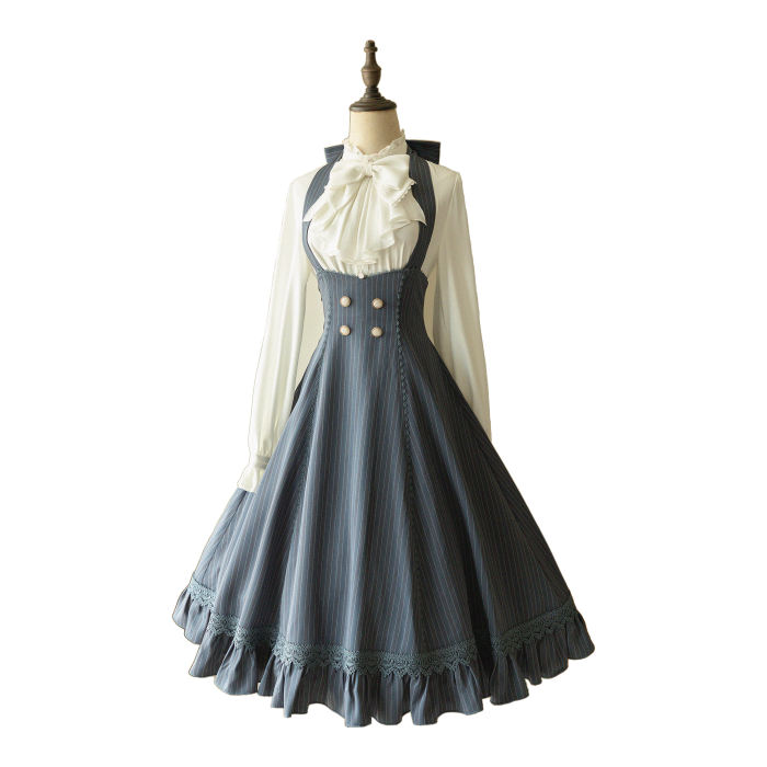 Forest Wardrobe ~South of the Forest Lolita Salopette -Ready Made