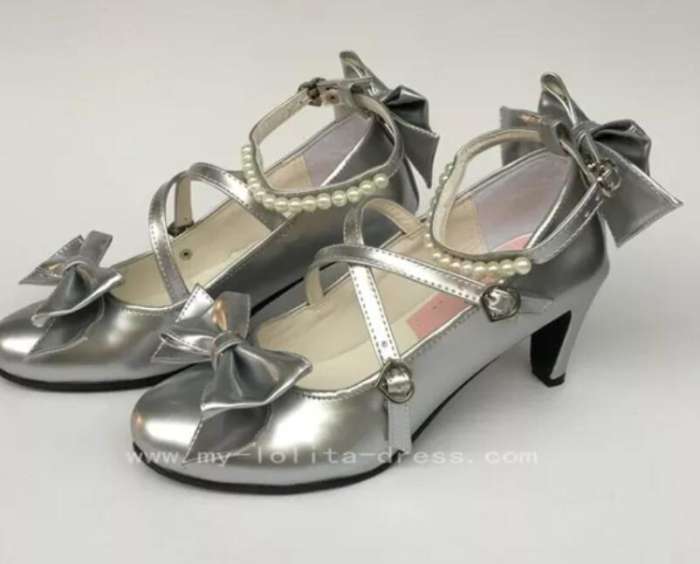 Antaina Tea Party Glitter Lolita Shoes