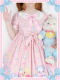 Dolls Party ~Animal Kindergarten Sweet Lolita OP - Pink L - In Stock