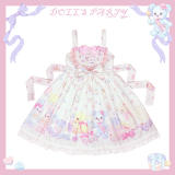 Dolls Party ~Animal Kindergarten Sweet Lolita JSK White S In Stock