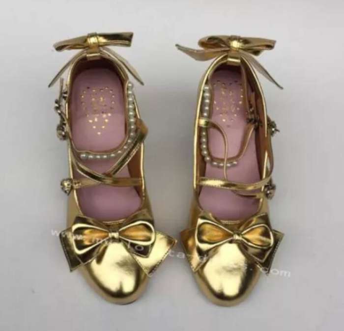 Antaina Tea Party Glitter Lolita Shoes