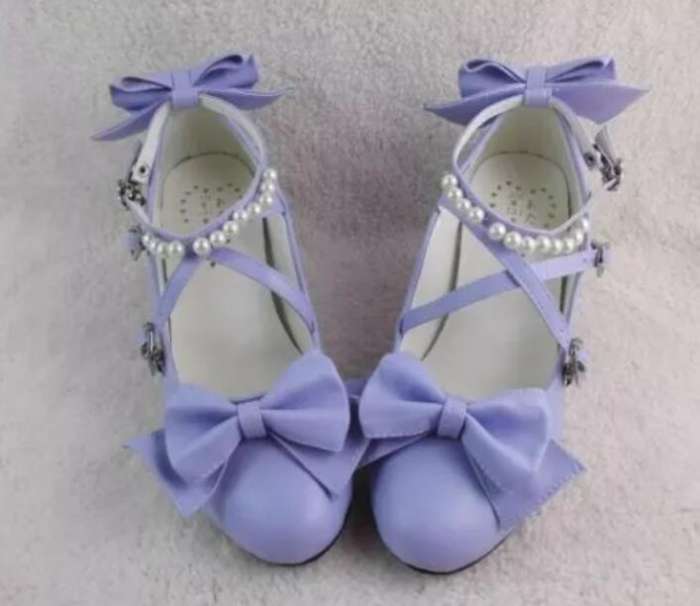 Antaina Tea Party Glitter Lolita Shoes