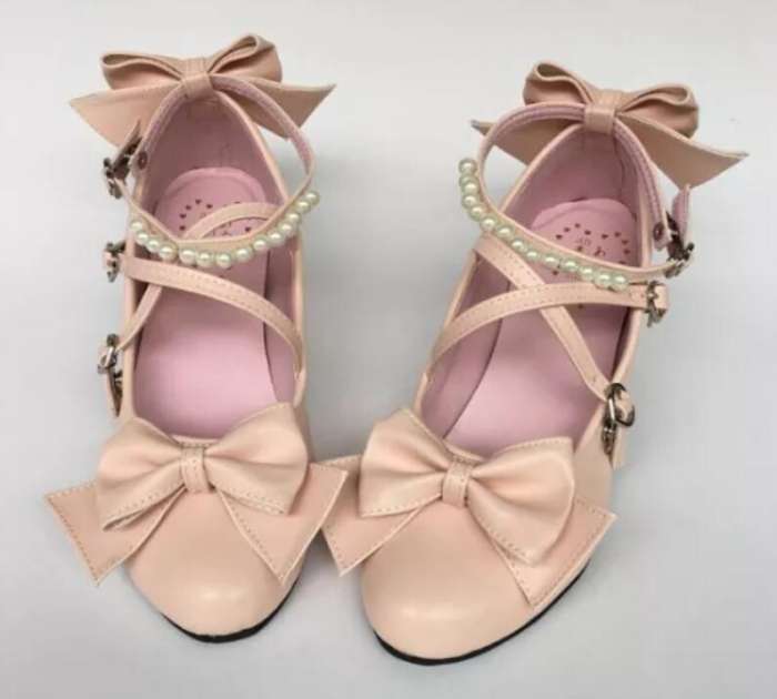 Antaina Tea Party Glitter Lolita Shoes