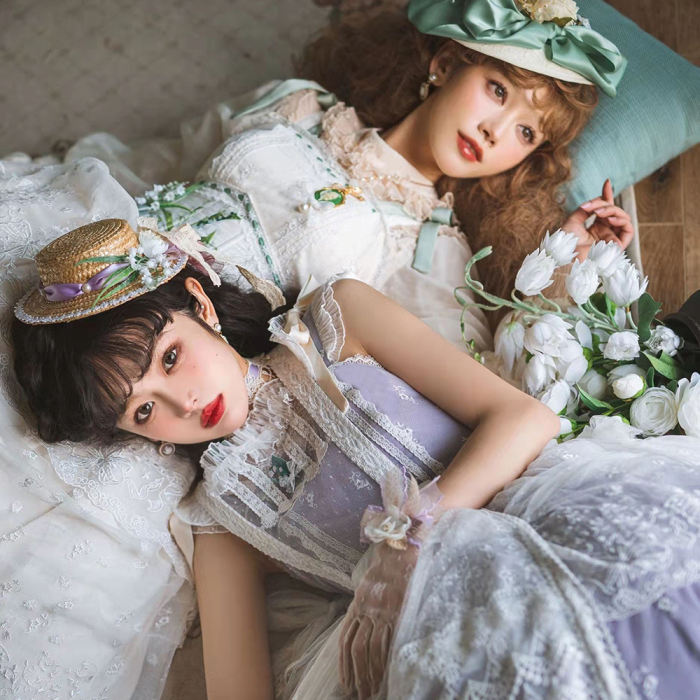 Miss Point ~Through Your Bloom Lolita JSK -Pre-order