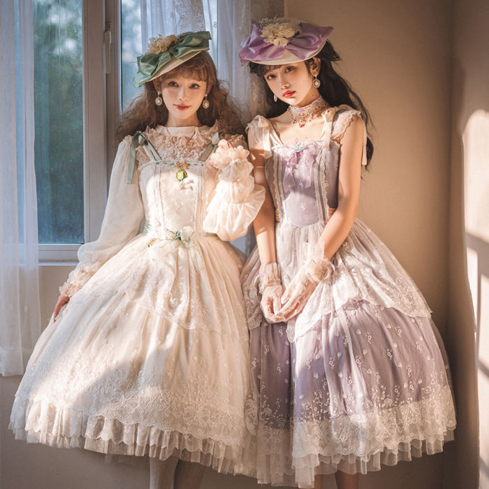 Miss Point ~Through Your Bloom Lolita JSK -Pre-order