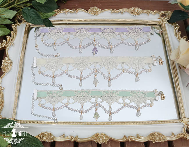Miss Point ~Through Your Bloom Lolita Accessories -Pre-order