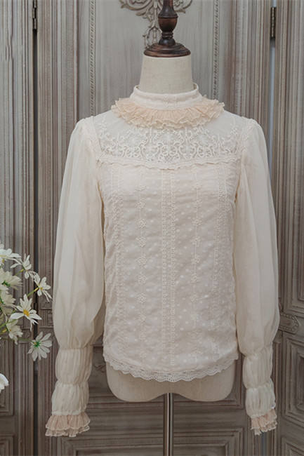 Miss Point ~Through Your Bloom Lolita Blouse -Pre-order
