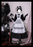 Miss Point ~Through Your Bloom Lolita Apron -Pre-order