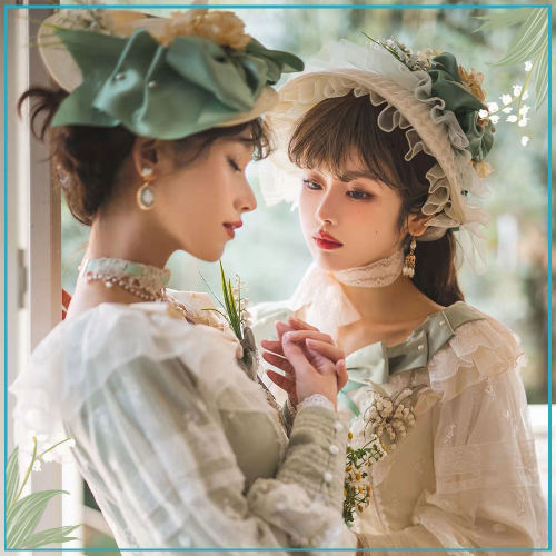 Miss Point ~Through Your Bloom Lolita Bonnet/Hat -Pre-order
