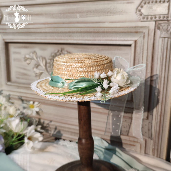 Miss Point ~Through Your Bloom Lolita Bonnet/Hat -Pre-order