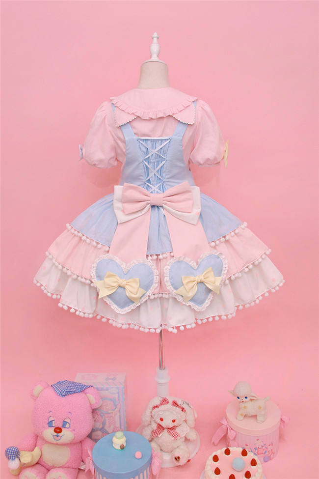 Alice Girl ~Candy Cat Sweet Lolita Salopette