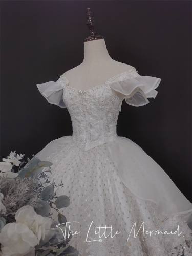 Alois Wang ~The Little Mermaid Heavy Pearl Lolita Dresses