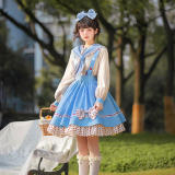 Withpuji ~Sunny Weather Sweet Lolita Top + Skirt Set
